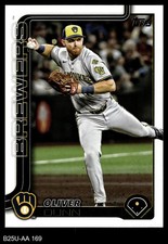 2025 Topps Update #169 Oliver Dunn Brewers 8 - NM/MT
