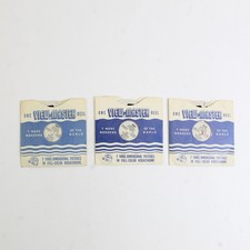 Set Of 3 View-Master Reels 980- 982 Garden Flowers Of Spring, Summer And Autumn