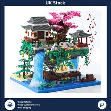 Exquisite Sakura Cherry Blossom Tree House Building Set 3320 Pcs