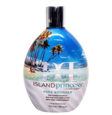 Brown Sugar Double Dark Island Princess 400X Bronzer Tanning Bed Lotion 13.5 oz