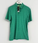 Adidas Men’s Ultimate365 Mini Bunker Golf Polo Size Large Green/32786