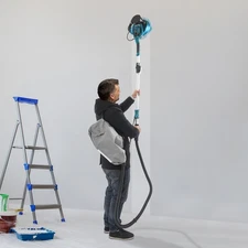 Electric Ceiling Wall Sander With Dust Collection Variable Speed Drywall Sander