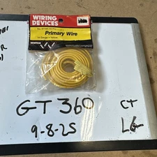 Whitco 61144 Automotive Products 15 Ft Primary Yellow Wire 14 Gauge Wire