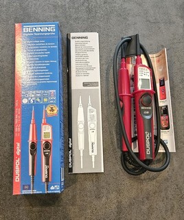 Benning DUSPOL digital Zweipoliger Spannungsprüfer CAT III 1000 V CAT IV 60...