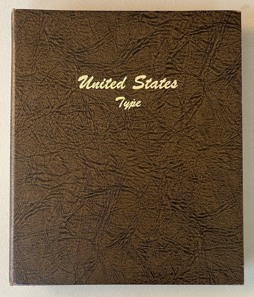 Dansco 7070 United States Type Used Coin Album - No Coins - Empty Book