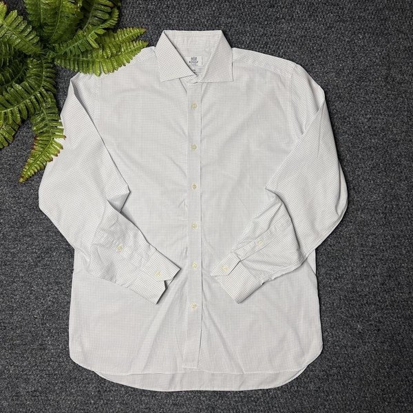 Men Boggi Milano Shirt White 38 / M / 46 #63FL