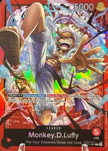 Gear 5 One Piece Card | eBay
