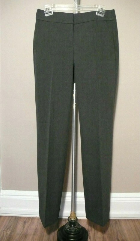 J.CREW MERCANTILE Style J5016 Gray Stretch Trouser Unlined Pants Sz 4 Ho '18