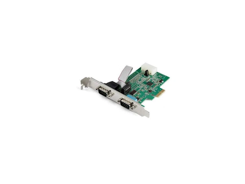 StarTech 2 Port PCIe RS232 Serial Adapter Card PEX2S953 - Image 2 of 4