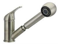 KüChenarmatur Hochdruck Mit Geschirrbrause SpüLbecken-Armatur Edeloptik