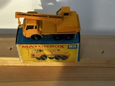 MATCHBOX LESNEY #63 Dodge Crane Truck W 1st Issue "New Model" Real BOX '60s