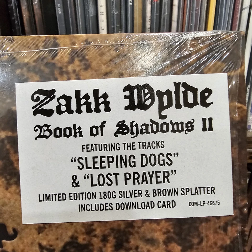 ZAKK WYLDE Book of Shadows II LIMITED Colored Vinyl 2 LP [NEW/SEALED] zack wild - Image 2 of 4