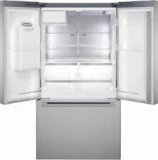 Bosch 500 Series B36CD52SNS 36 Inch Freestanding French Door Smart Refrigerator