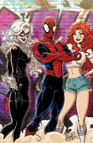 Amazing Spider-Man #63 Virgin Kaare Andrews Connecting Exclusive Spiderman 1