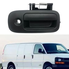 Front Left Exterior Door Handle Fit for Chevy Express 1500 Real Passenger Side