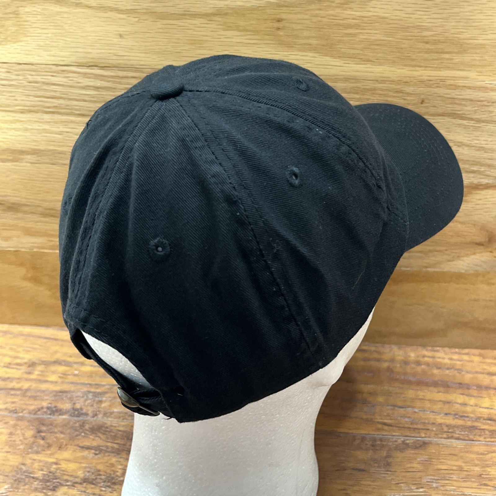 BMW Hat Black Adjustable Strapback Embroidered Lo… - image 4
