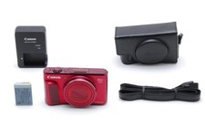 [ Almost Unused ] Canon PowerShot SX720 HS Red 20.3MP 40x Digital Camera Japan