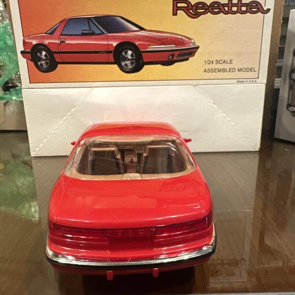 VINTAGE 1988 Buick Reatta 1/24 Scale Assembled Model New in Box NICE CAR 🚗 A158 - Image 3 of 4