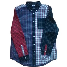 Polo Ralph Lauren Shirt Boys 14-16 Plaid Long Sleeve Button Up Stretch