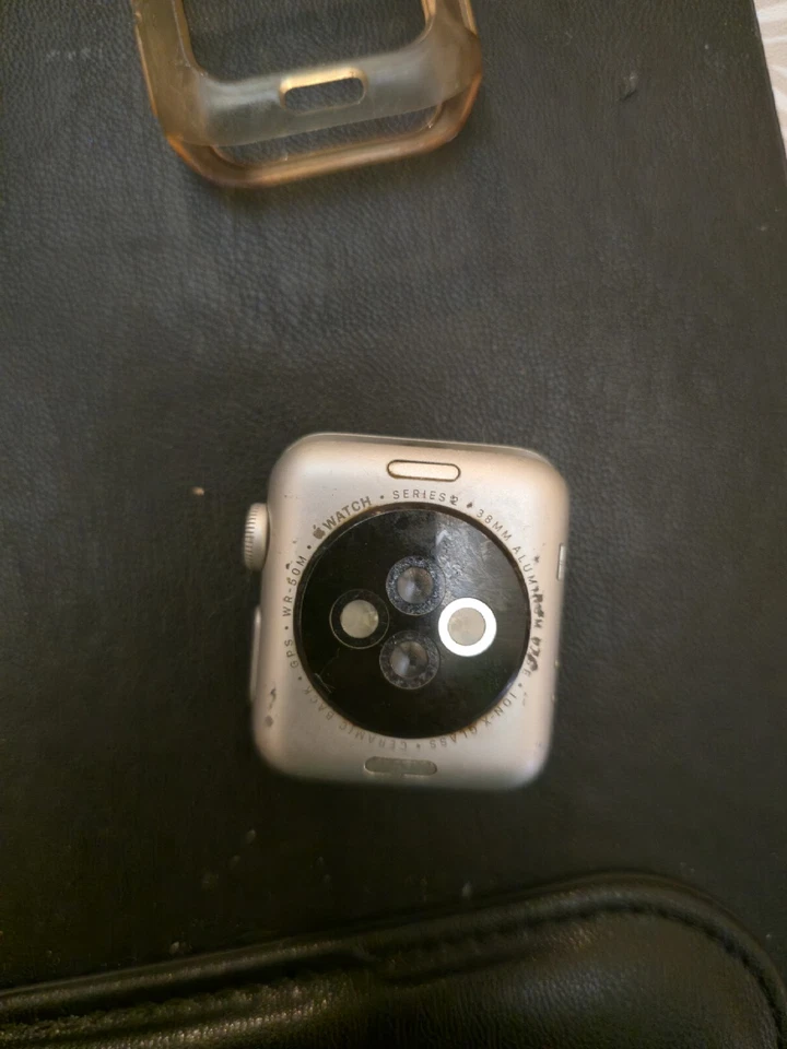 Apple Watch Series 2 38mm Stainless Steel Case With Blue Link Band And ExtraBand - Image 2 of 4