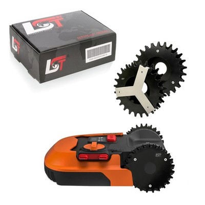 Spikes Robot Lawn Mower Traction Improvement Ø 205 x 40 mm for HONDA