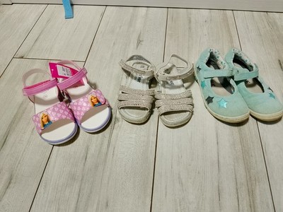 3 Paar Mädchenschuhe Gr. 26 - Barbie Sandalen neu + 2 weitere