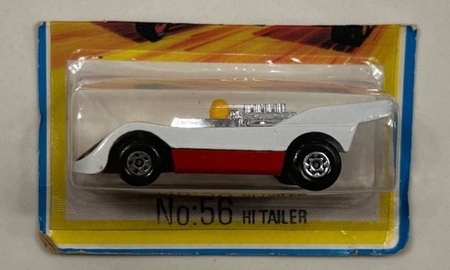 NOS Matchbox Lesney Superfast SF56 Hi Tailer- RED BASE, blistercard