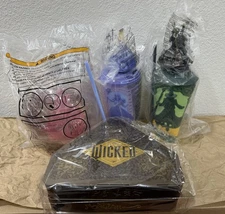 Wicked For Good AMC Glinda Elphaba Bubble Popcorn Bucket Grimmerie Tin Toppers