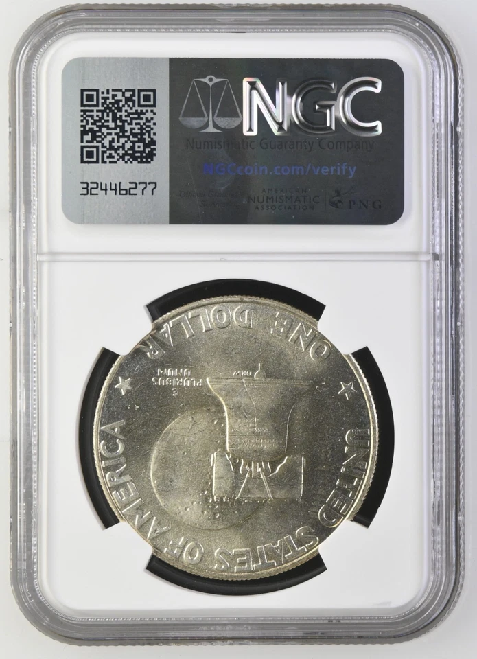 🎄🎖️1976-S Eisenhower Dollar NGC MS67 - BRIGHT WHITE! LOOKS LIKE AN MS68!🎖️🎄 - Image 4 of 4