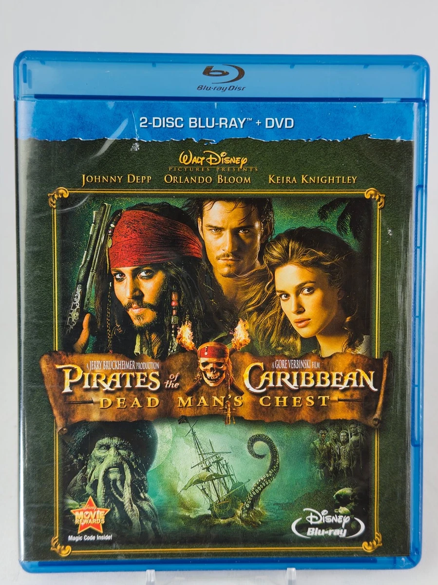 Pirates of the Caribbean: Dead Man's Chest Blu-ray Discs for sale