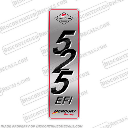 Calcomanía de motor intraborda para Mercury Racing 525 - Imagen 1 de 1