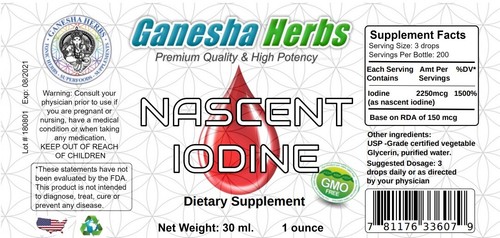 Iode 150mcg - Iodure de Potassium - +2 Mois de Cure, 100% des AR