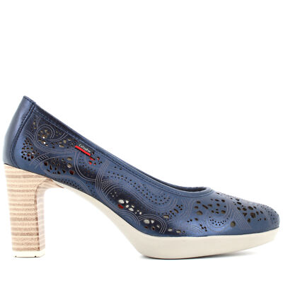 Callaghan P21us decollet with heel for woman 27005 BLU