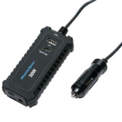 Mobilespec MSI30S 30w Power Strip Inverter