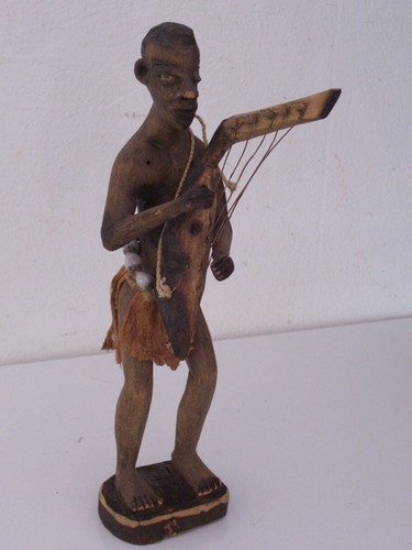 2 African Statue DRC Congo Statues African - Photo 9 sur 10