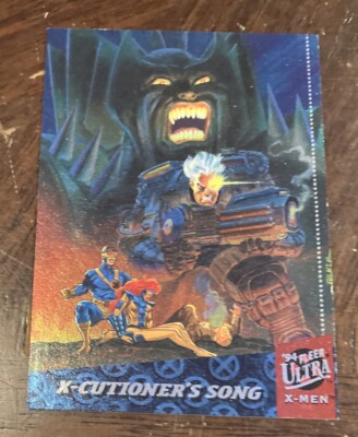 X-Men SILVER X-OVERS Complete Set (1-6) | 1994 Fleer Ultra X-Men