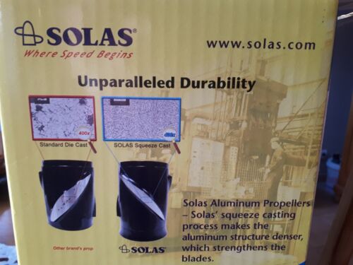 SOLAS Alu Propeller Schiffsschraube 3 Blatt 13-Zahn Außenborder Top - Bild 3 von 20