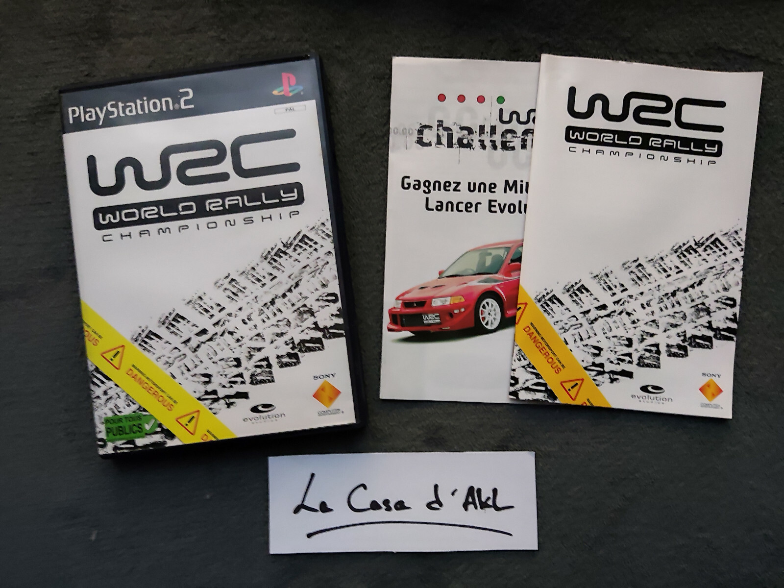 WRC World Rally Championship complet sur Playstation 2 - PS2 FR