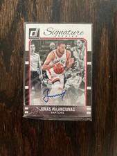 Donruss Signature Series Jonas Valanciunas Panini Guaranteed Autograph Card...