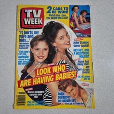 TV WEEK - Vintage Australian Entertainment Magazine Nov. 9, 1991 GEORGIE PARKER