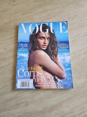 2013 JUNE-JULY VOGUE PARIS MAGAZINE - ANDREEA DIACONU COVER