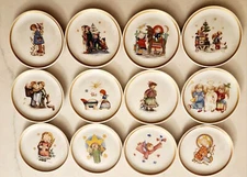 The Berta Hummel Museum Miniature Plate Collection 1974-1980 (Vintage Set of 11)