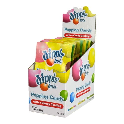 Koko's Dippin' Dots Popping Candy Packs: 20-Piece Box