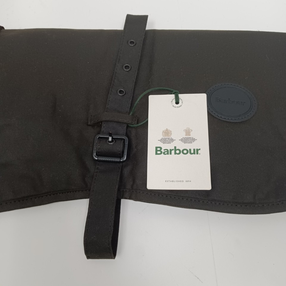 Barbour Wax Dog Coat Olive Green Size Medium Jacket w/ Tartan Lining eBay