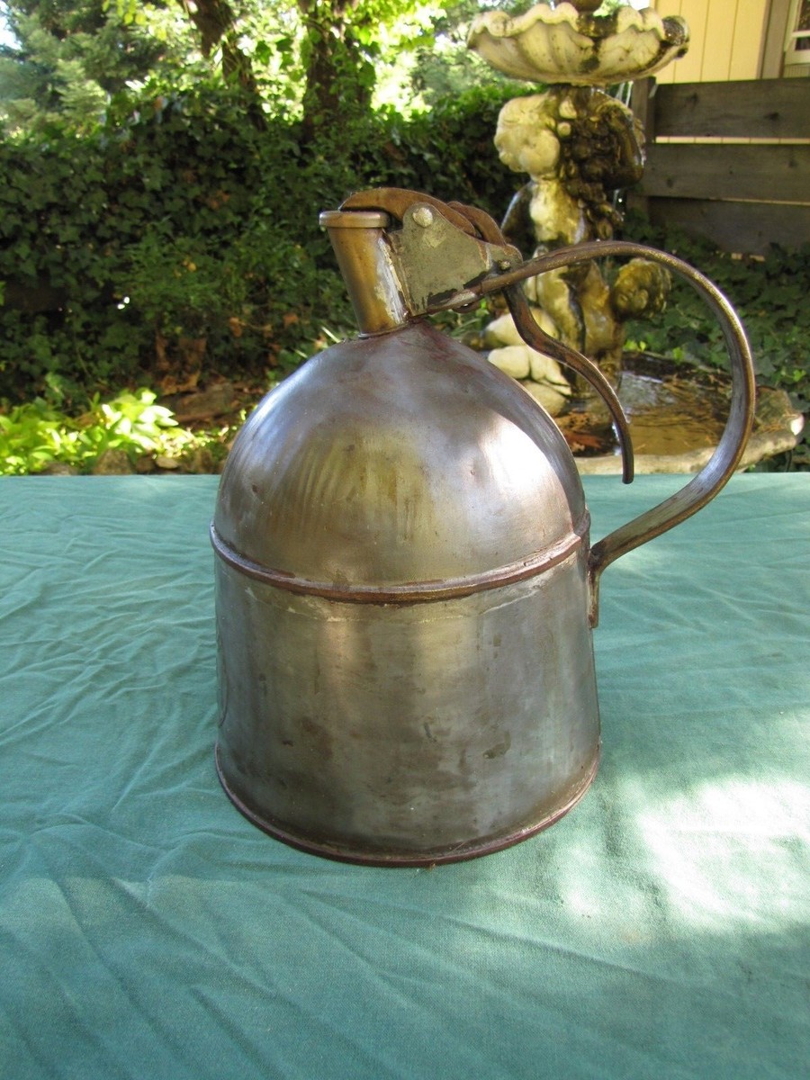 Vintage Justrite Safety Oil Can | eBay