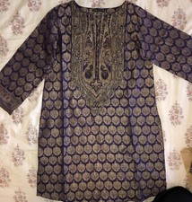 pakistani designer purple kurta from limelight