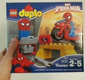 LEGO Duplo Marvel Spider-Man Web Bike Workshop Set 10607 SMALL Sealed Set NEW