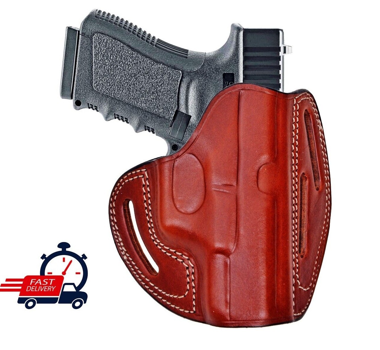 Leather OWB Holster Fits Colt 1911 - Genuine Leather - Handmade - 1911 Holster