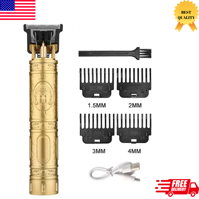 Professional Cordless Hair Clipper Beard Trimmer Barber Shaving Machine