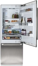 Blomberg BRFB1920FBIL 30" Fully Integrated Built-In Bottom-Freezer Refrigerator
